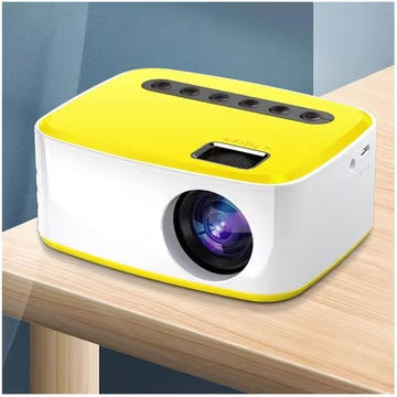 Mini Proyector Portatil Con Control Remo