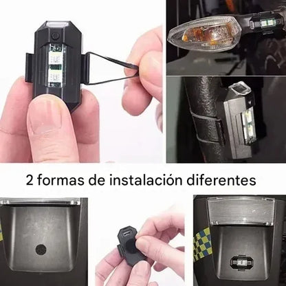 Luz Trasera Intermitente