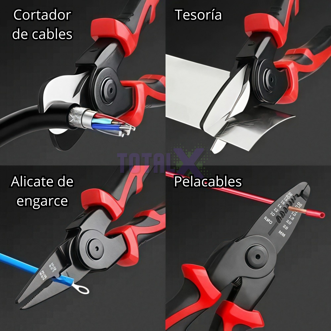SteelForce Max – Alicate Multifuncional de Alto Rendimiento