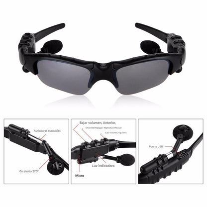 Gafas Con Bluetooth Recargable