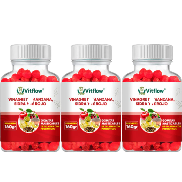🍎 Hiper Promoción - Gomitas de Vinagre Manzana ¡Solo por hoy!