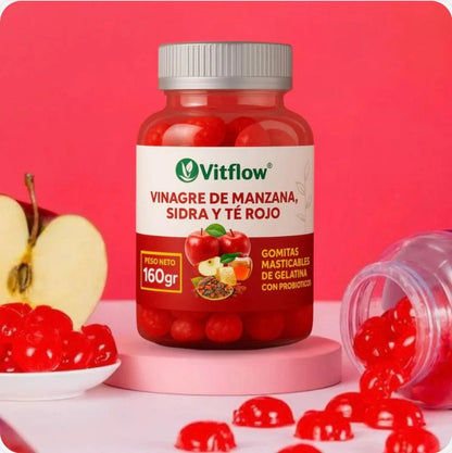 🍎 Hiper Promoción - Gomitas de Vinagre Manzana ¡Solo por hoy!