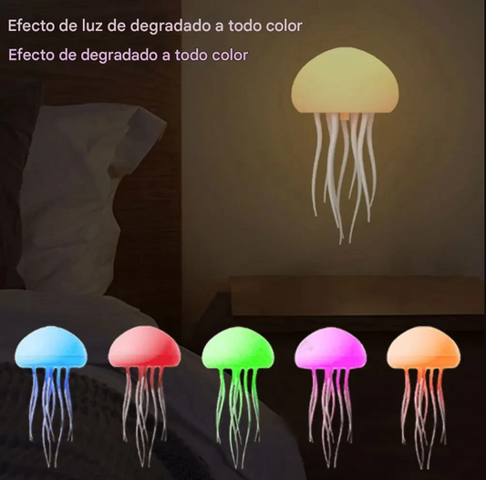 Lampara Medusa Con Movimiento - RGB